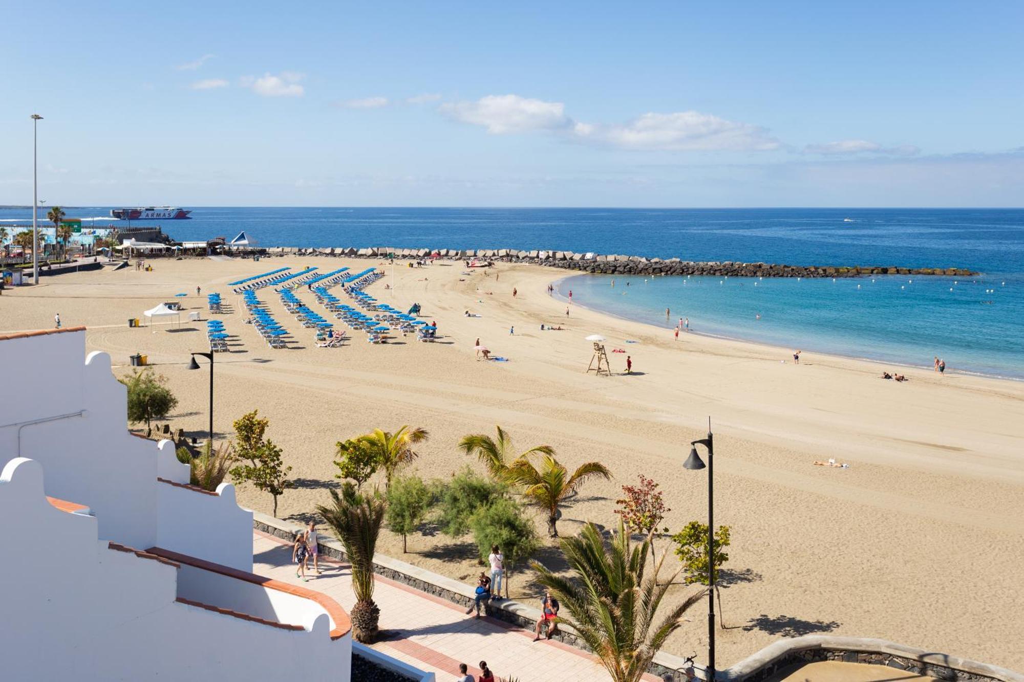 Tms Veramar Apart Hotel,Beachfront,Pool&Parking Los Cristianos  Kültér fotó